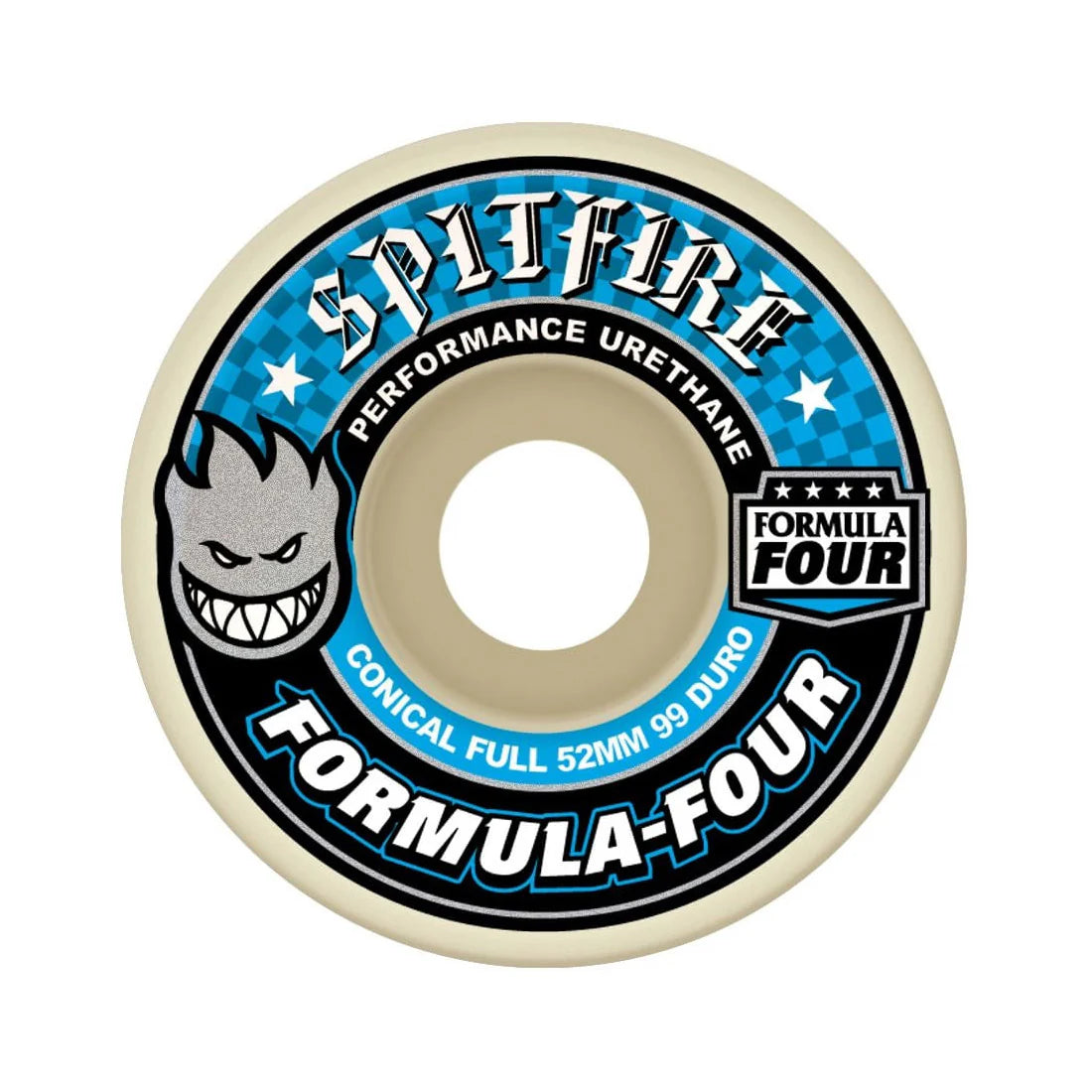 Spitfire Formula Four F4 Conical Full Skateboard Wheels 52mm x 99a
