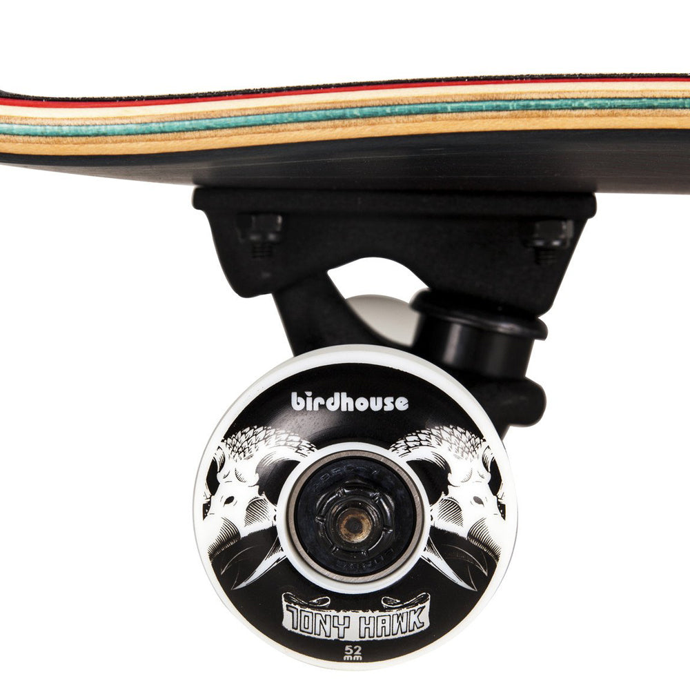 Birdhouse Skull Chrome Skateboard Complete 8.2"