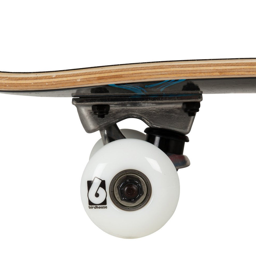 Birdhouse Crest Blue Hawk Skateboard Complete 8.25"
