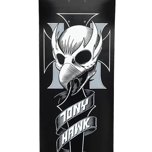 Birdhouse Crest Black Hawk Skateboard Deck 8.0 in