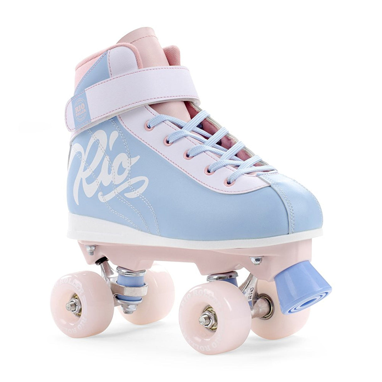 Rio Roller Milkshake Cotton Candy Roller Skates (Blue/Pink)