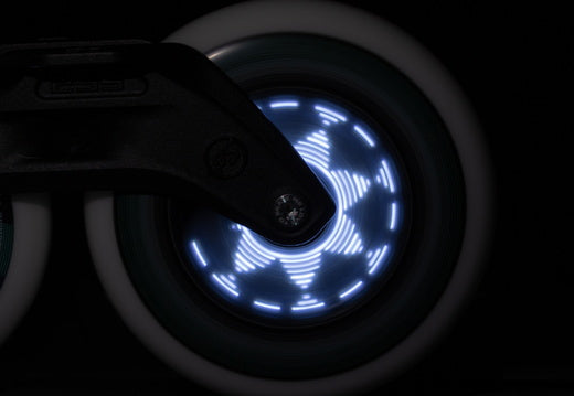 Powerslide Graphix LED White 110 Wheels EACH