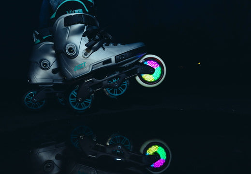 Powerslide Graphix LED Coloured 110 Wheels EACH