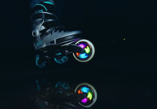 Powerslide Graphix LED Coloured 110 Wheels EACH