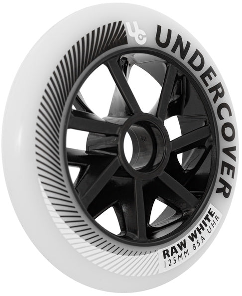 Undercover Wheels Raw White 125mm 85a 6 pack