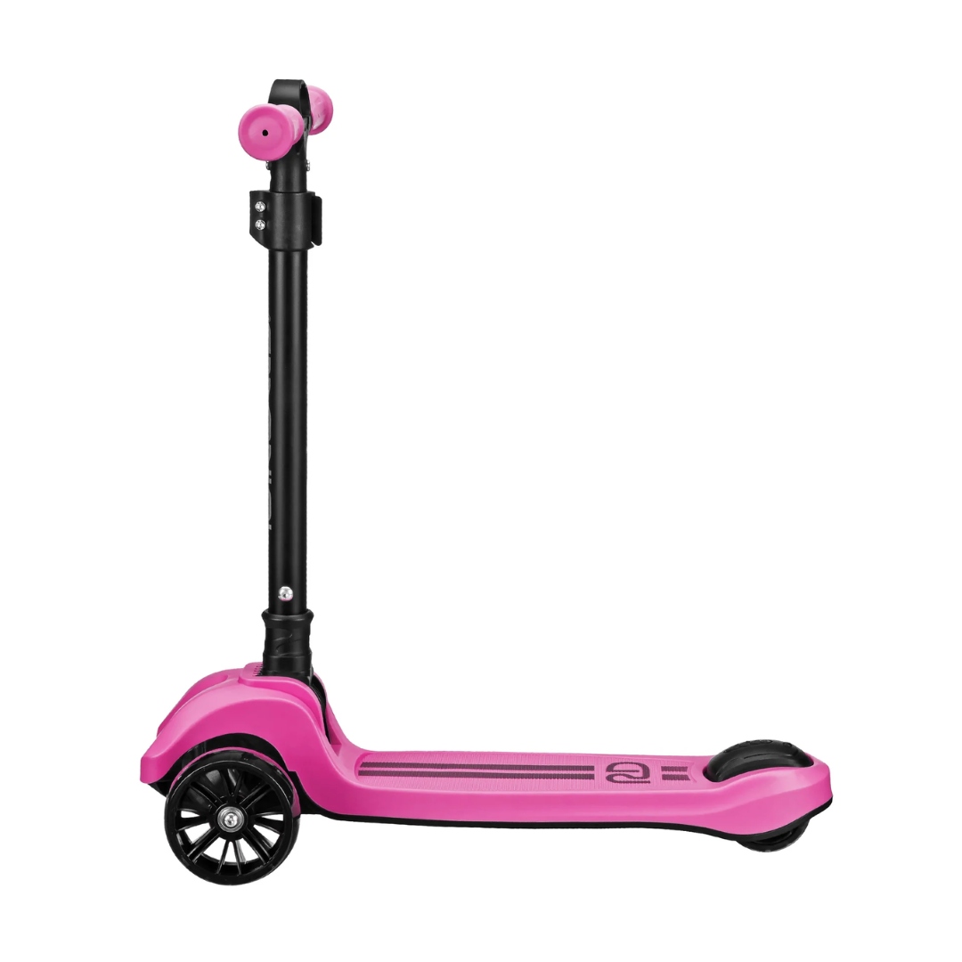 RD 3-Wheel Pink Scooter With Lightup Wheels
