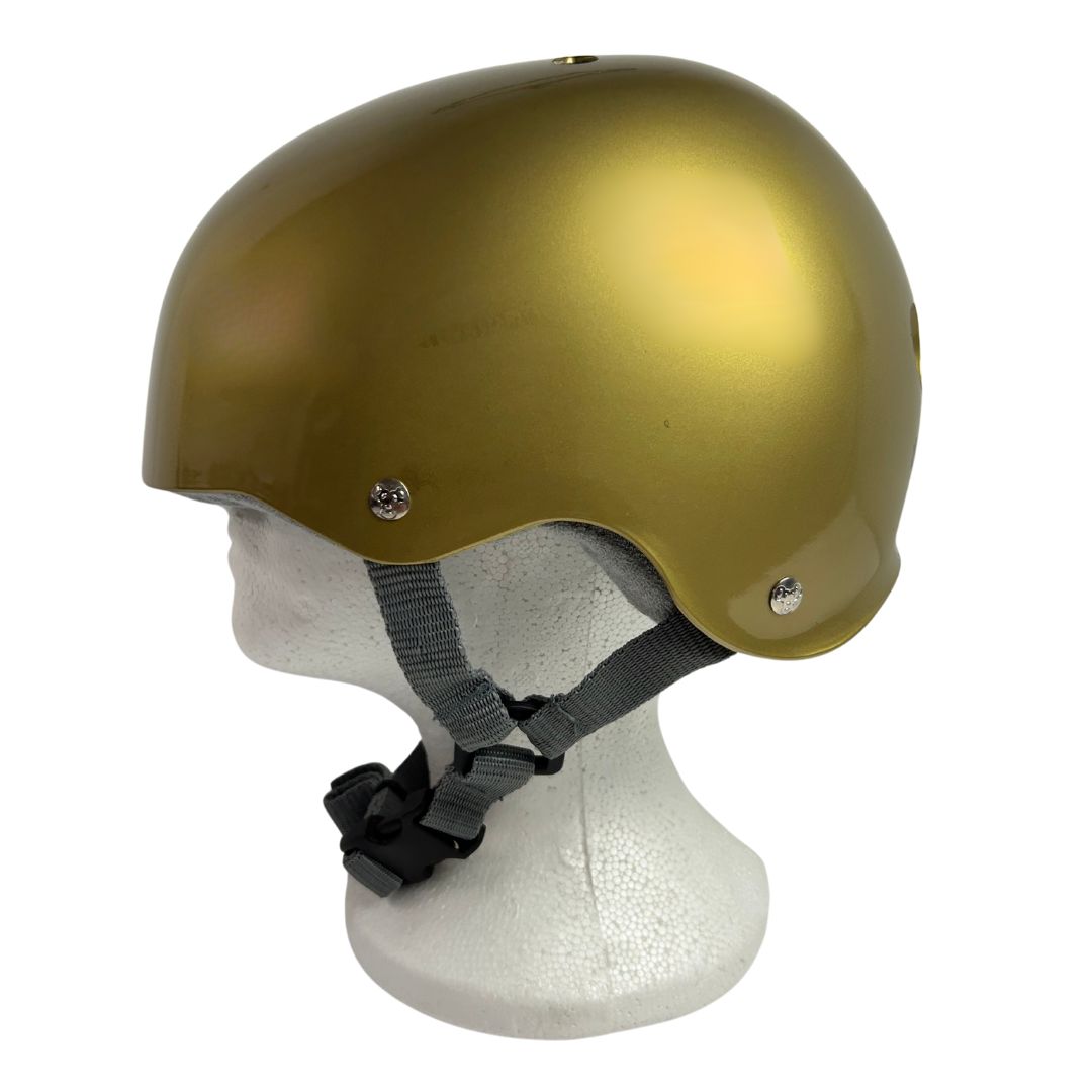 Triple 8 Skate Helmet SS Gold Metallic