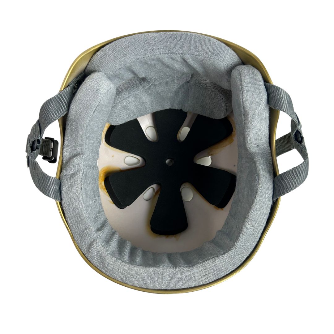 Triple 8 Skate Helmet SS Gold Metallic