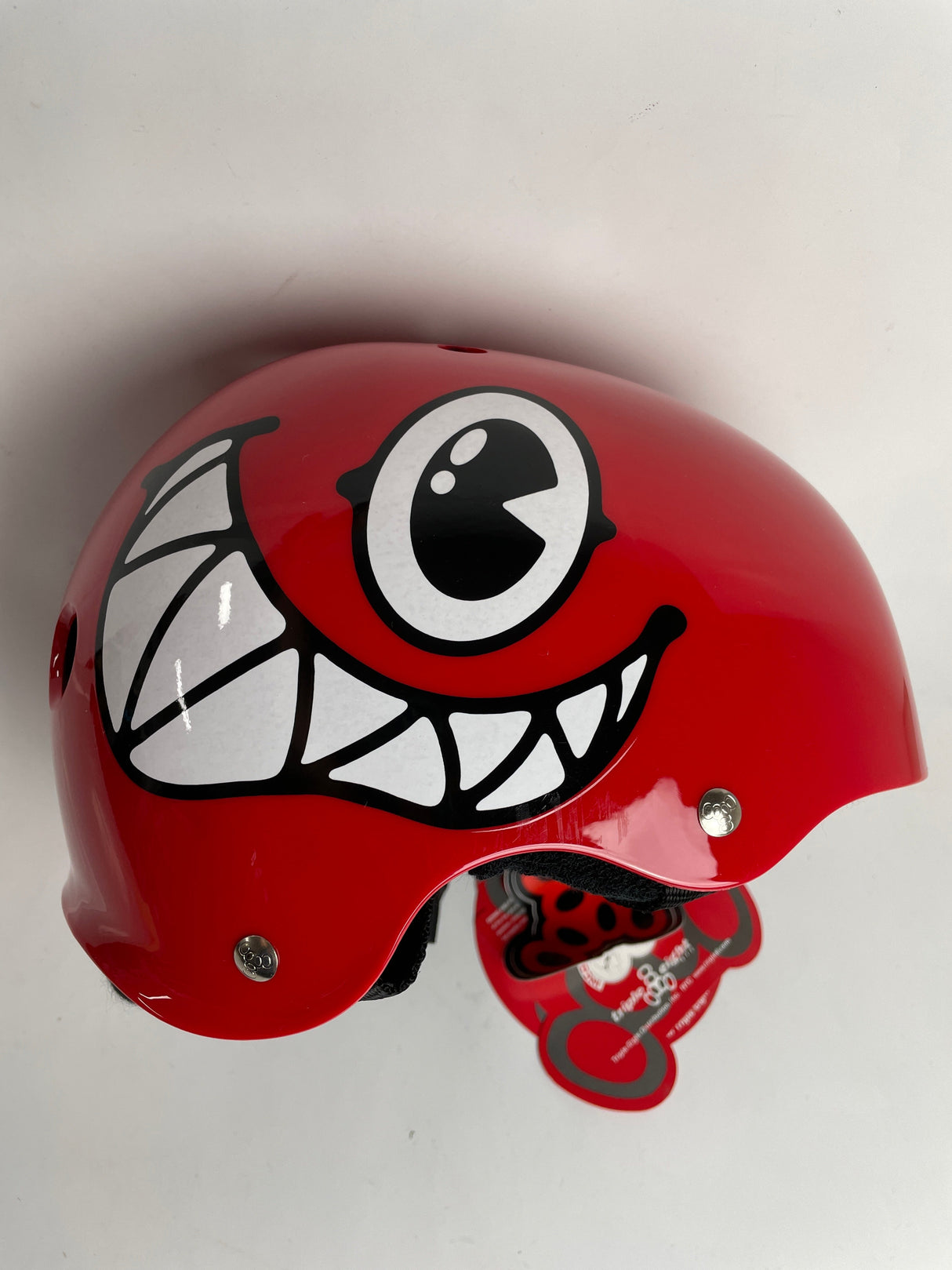 Triple 8 Brainsaver Helmet Maloof Apple Red Gloss