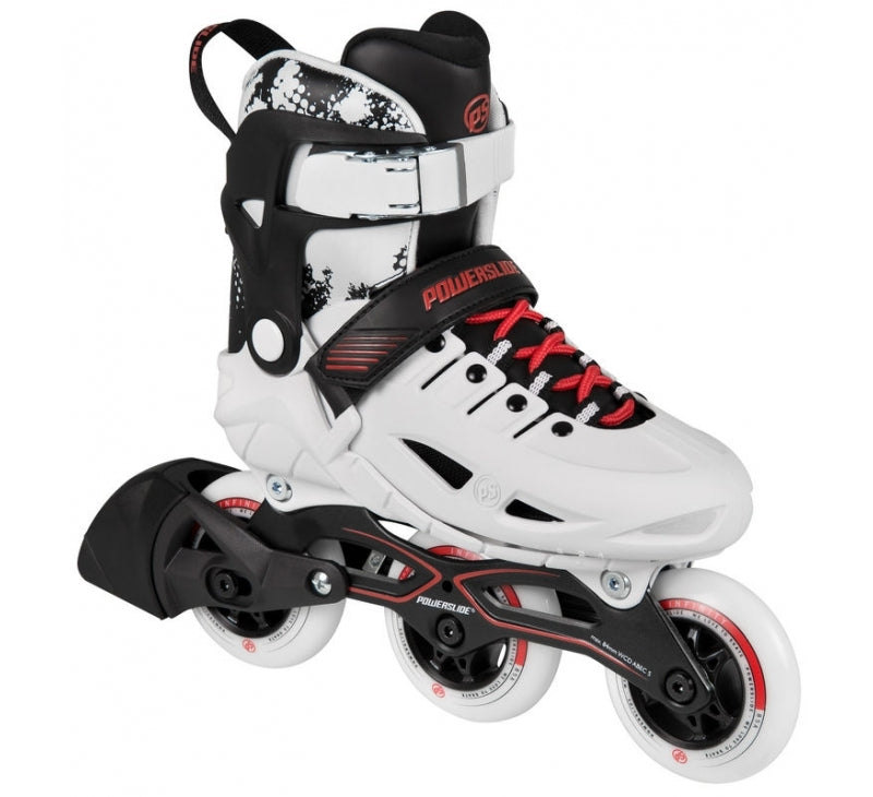 Powerslide Phuzion Universe 3W White Adjustable Inline Skates (Only size 29-32 left now)