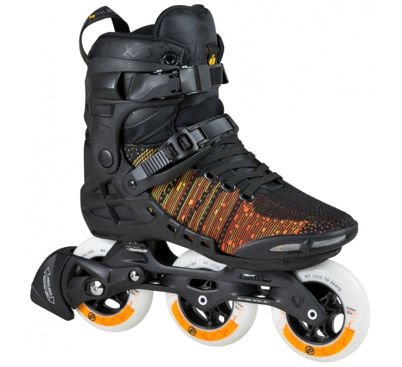 Powerslide Phuzion Xenon Trinity Mens Orange Inline Skates (sizes 44 & 47 left now)