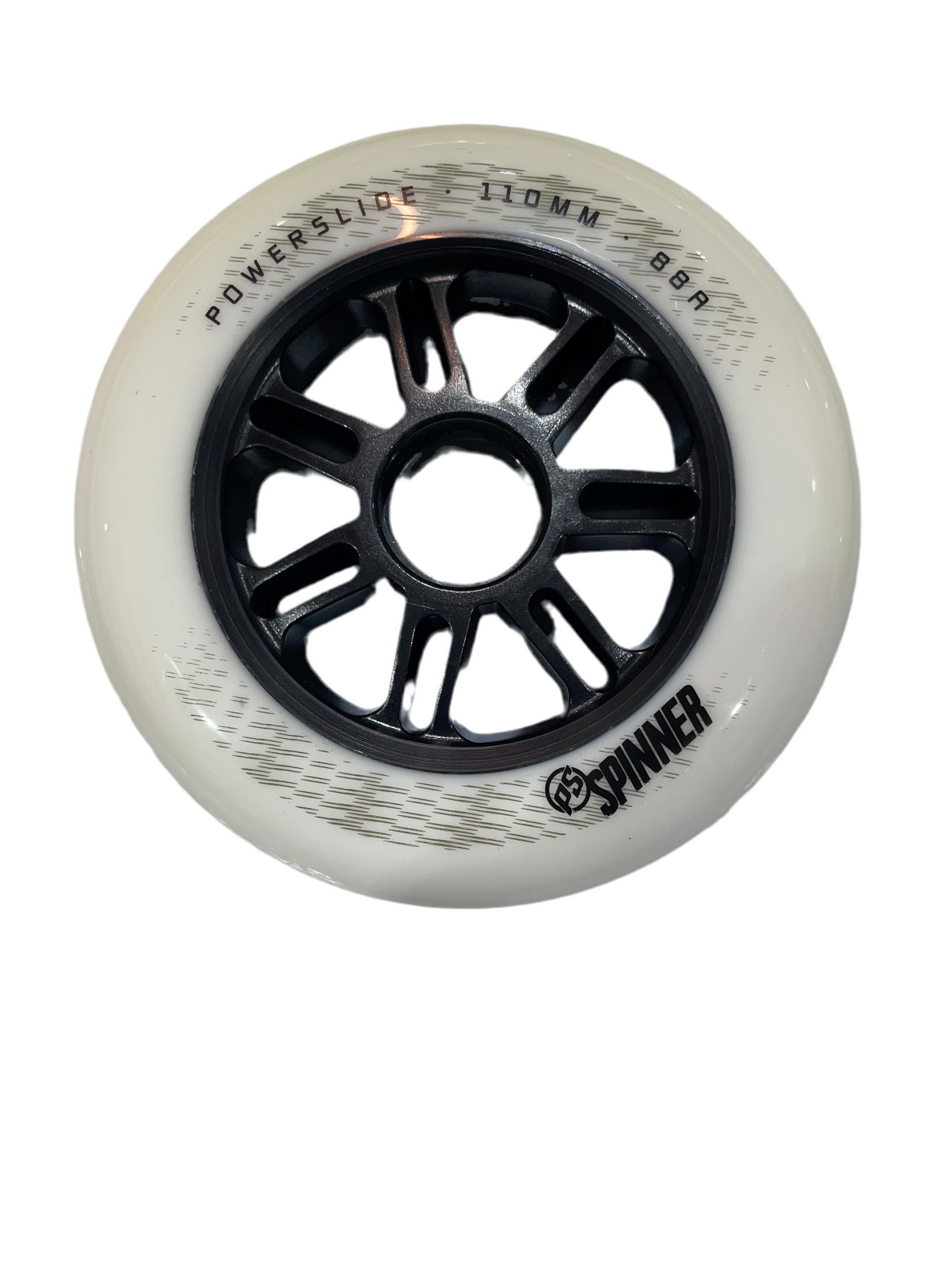 Powerslide Spinner Wheels 110mm 88a Matte White EACH