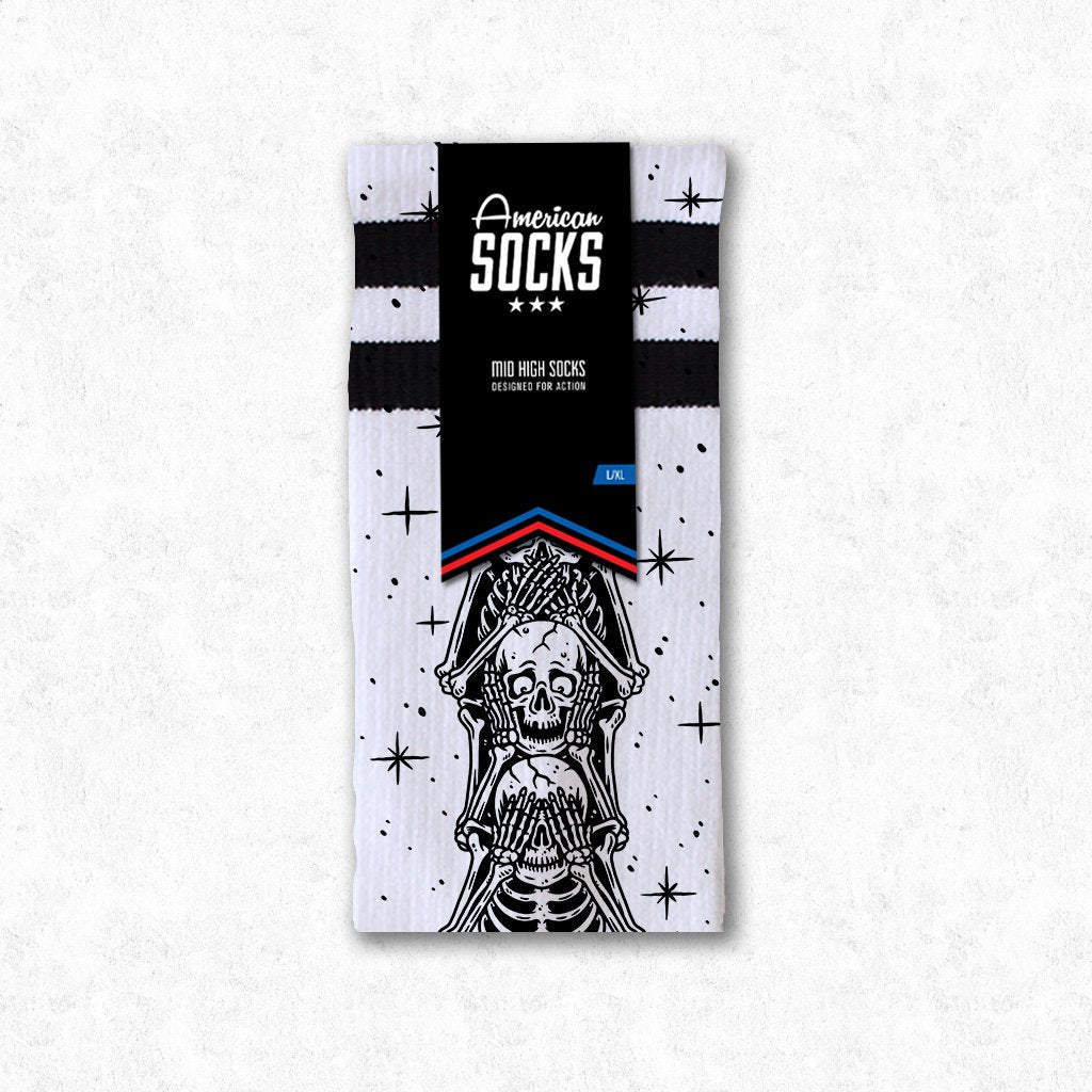 American Socks Signature Wise Monkeys Mid