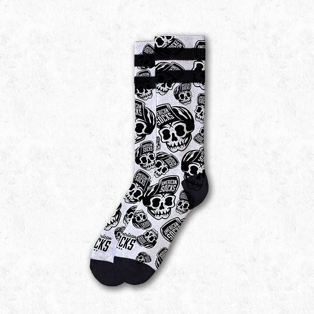 American Socks Signature Skater Skull Mid