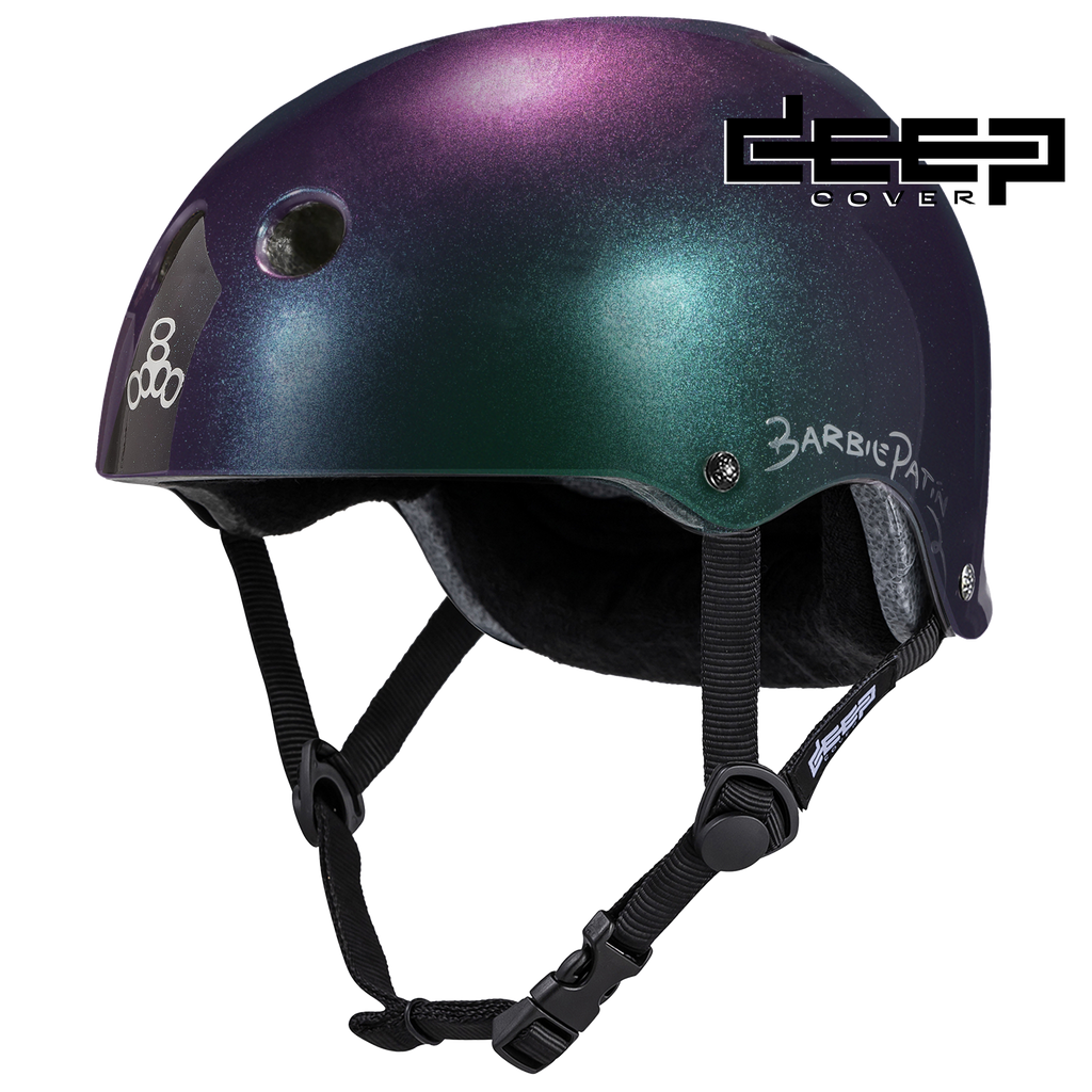 Triple 8 Deep Cover Helmet Barbie Patin Signature Edition