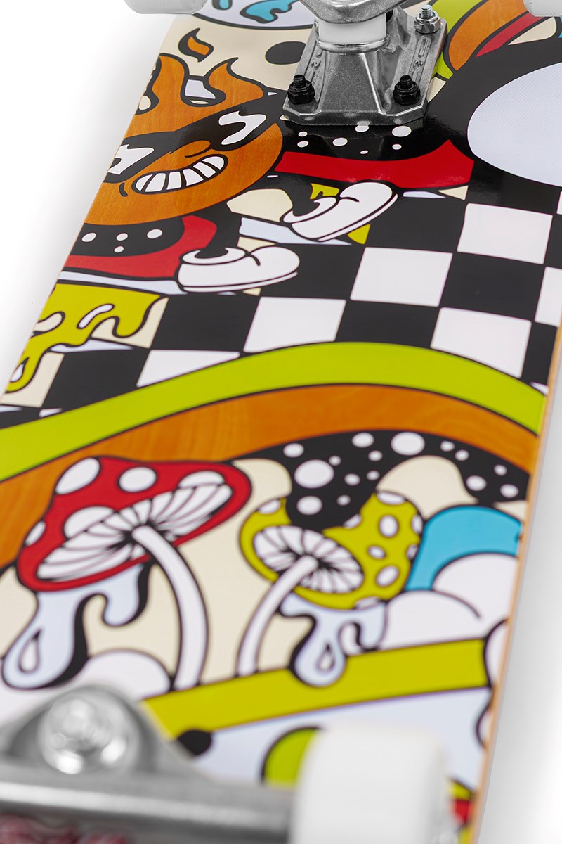 Enuff Meltworld Skateboard 7.75" Complete
