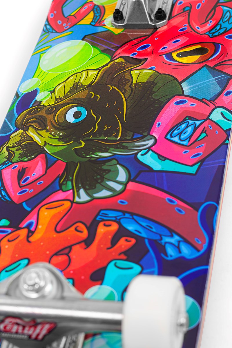 Enuff Lost At Sea Skateboard 8" Complete