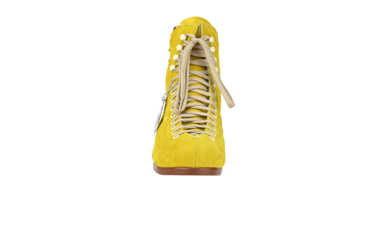 Moxi Lolly Roller Skate Boots Pineapple Yellow