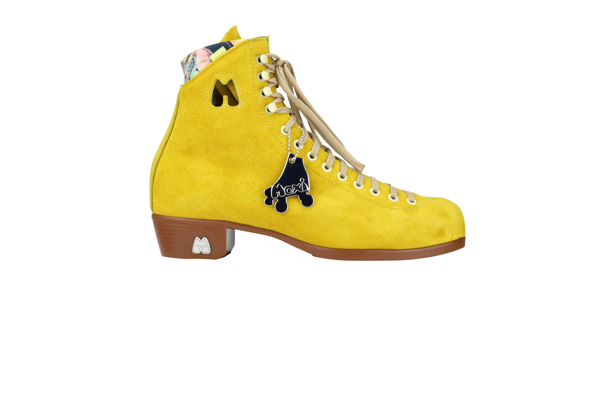 Moxi Lolly Roller Skate Boots Pineapple Yellow