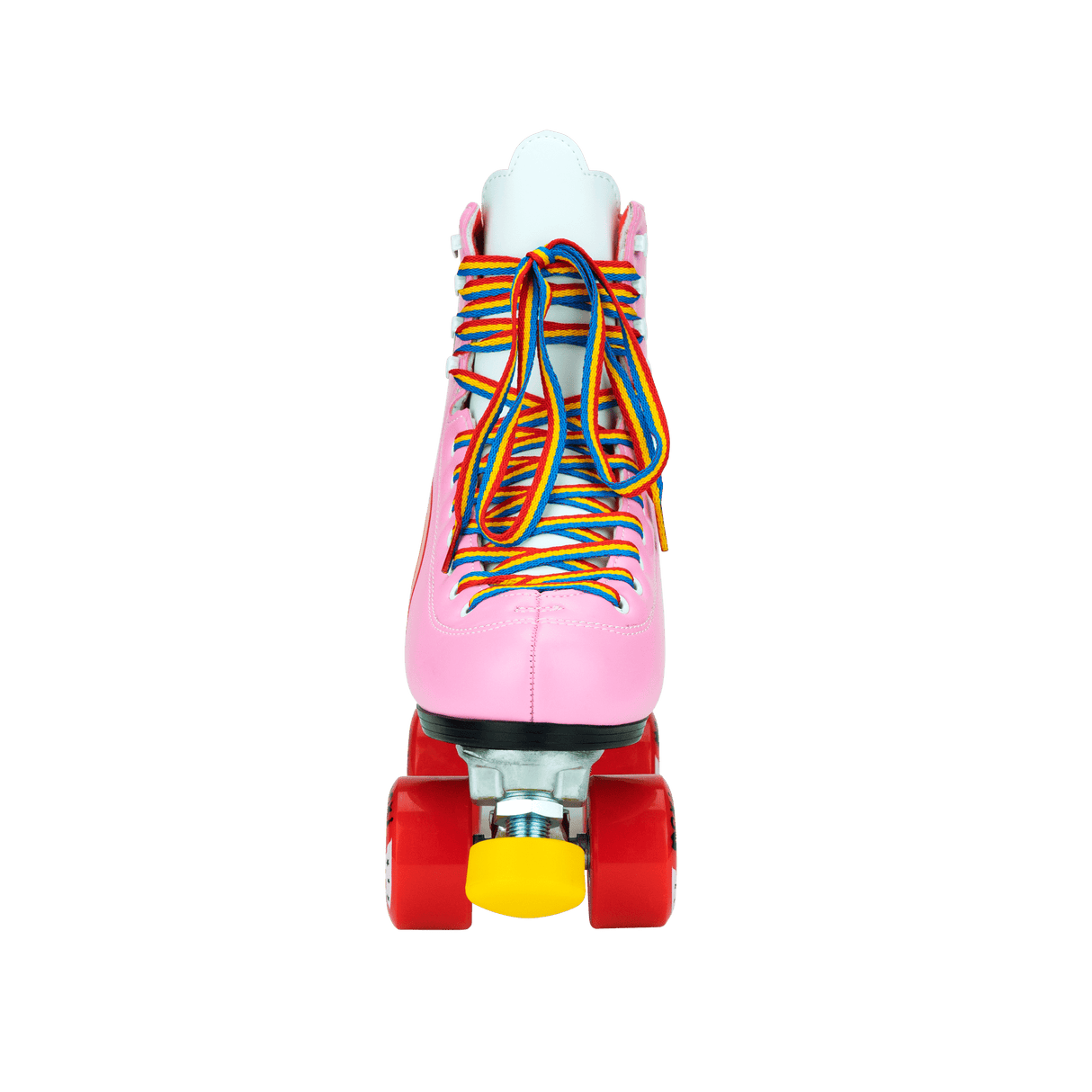 Moxi Rainbow Rider Pink Heart Roller Skates