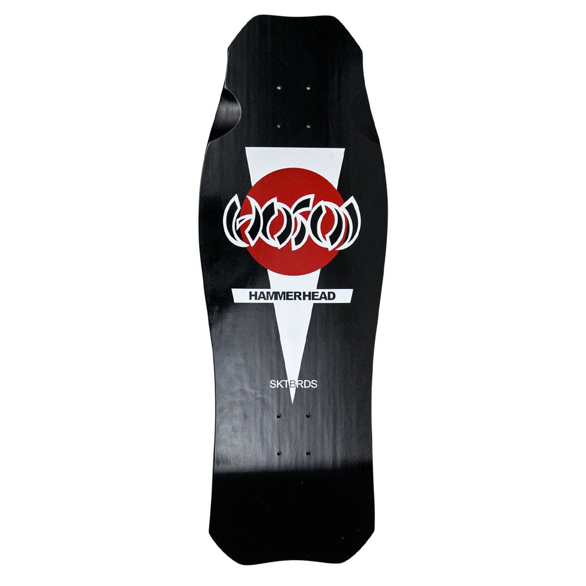 Hosoi Skateboards O.G. Hammerhead Deck– 10.5"x31"- Black