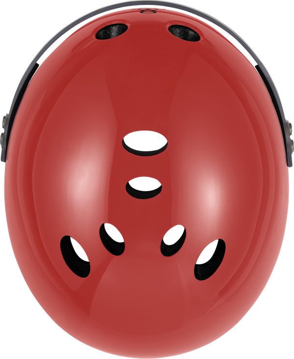 Triple 8 THE VISOR Certified Helmet SS Scarlet Red Gloss