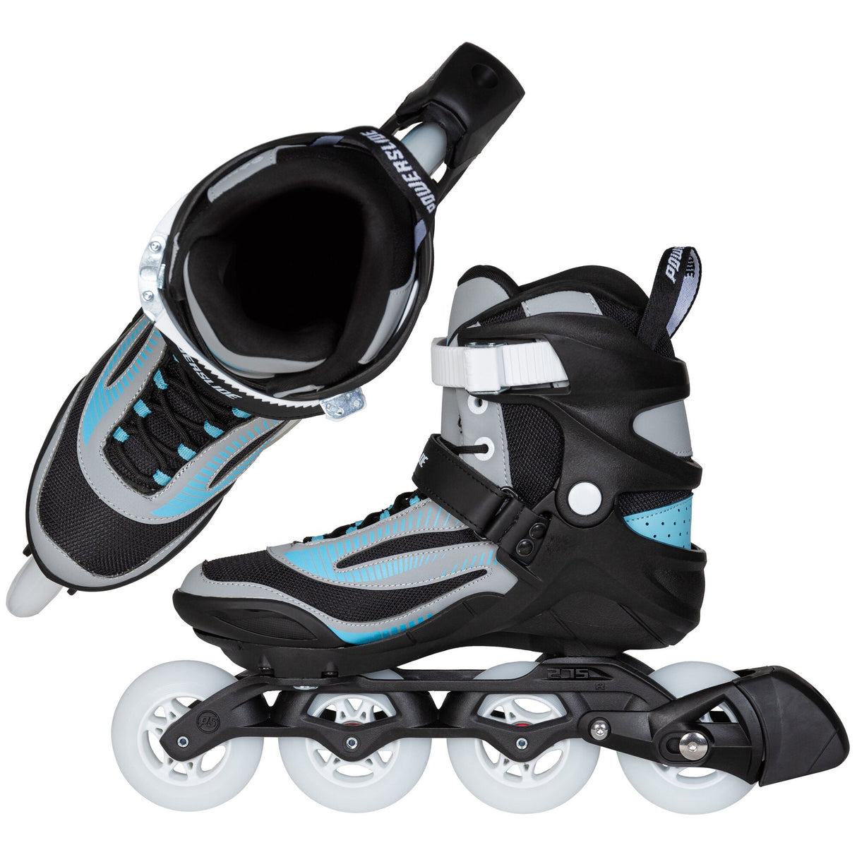 Powerslide Phuzion Radon Slate Grey 84 Inline Skates