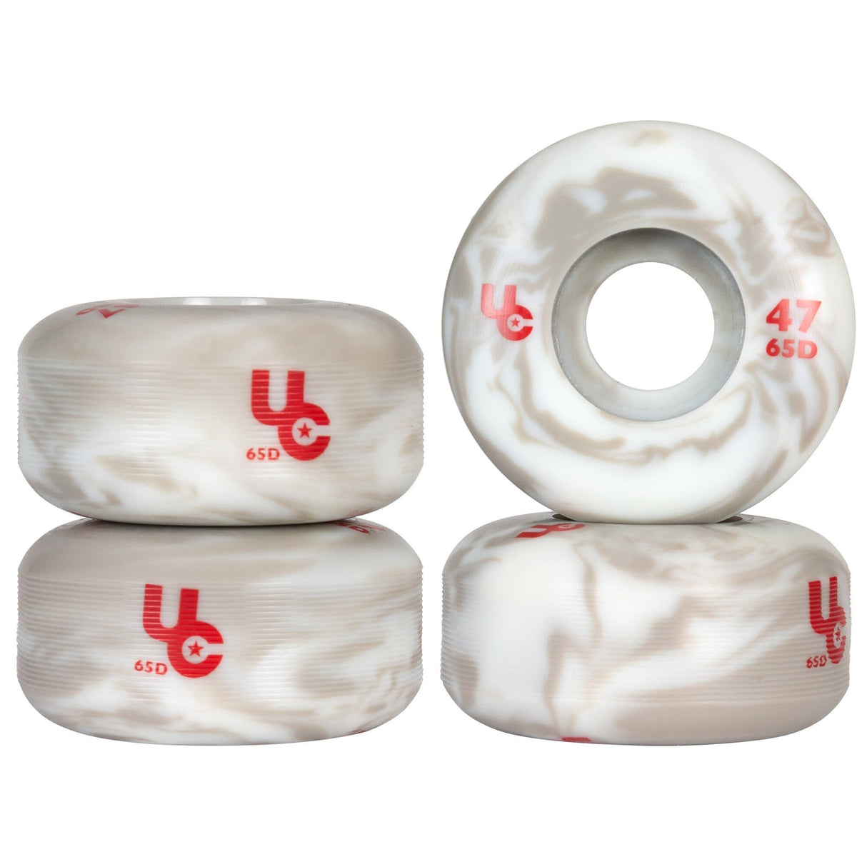 Undercover Antirocker 47mm White/ Grey 4-Pack