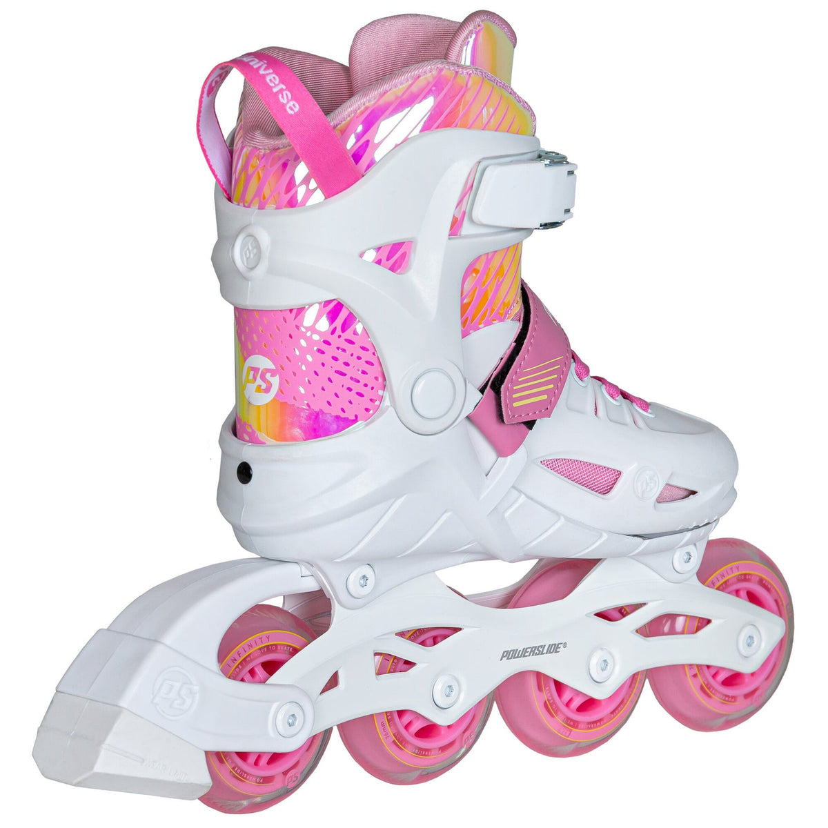 Powerslide Universe 4W Pink II Adj. Inline Skates