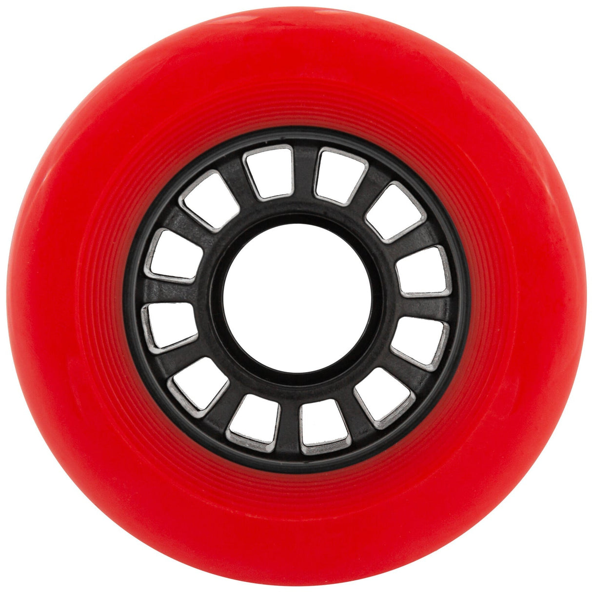 UC Raw Inline Wheels 76mm 85a Red 4 Pack