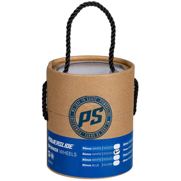 Powerslide Spinner Wheels 84mm 85a White - 4pack