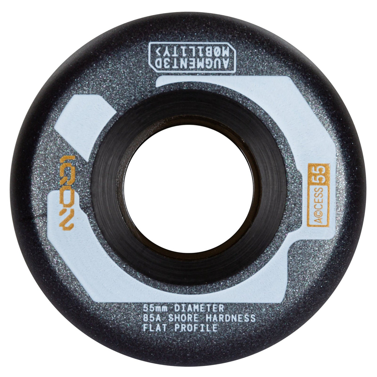 IQON Access Inline Wheels Dark Grey - 4pack