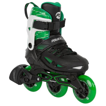 Powerslide Phuzion Universe Green 3W Adjustable Inline Skates