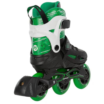 Powerslide Phuzion Universe Green 3W Adjustable Inline Skates