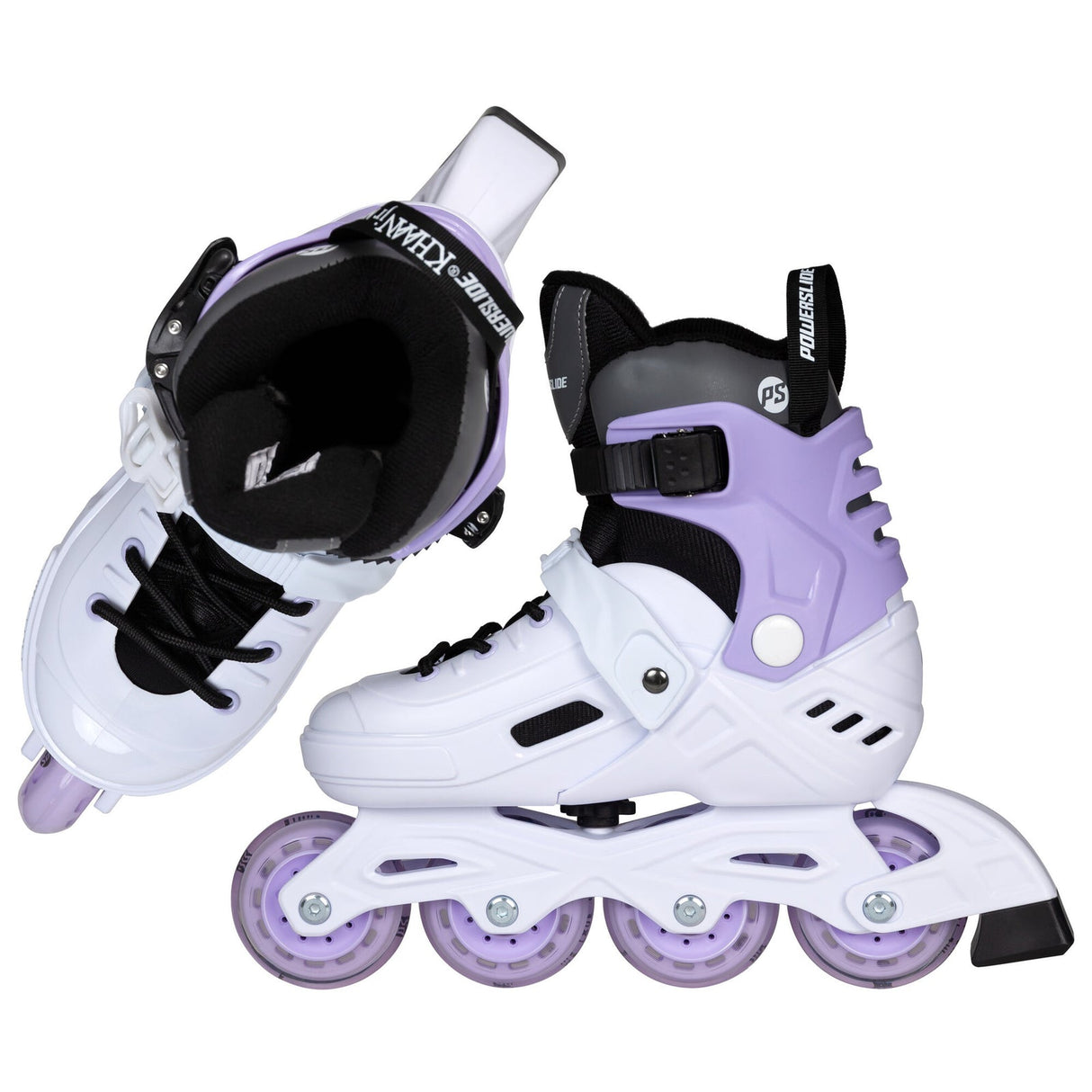 Powerslide Khaan Junior NXT White Adj. Inline Skates