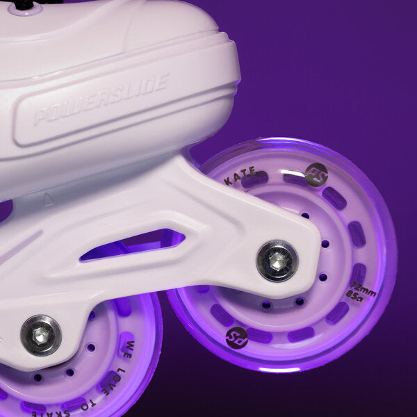 Powerslide Khaan Junior NXT White Adj. Inline Skates