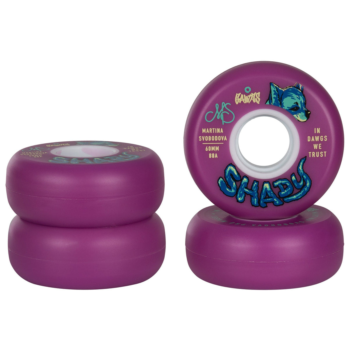 Gawds Martina Svobodova Wheels 60mm 88a 4Pack