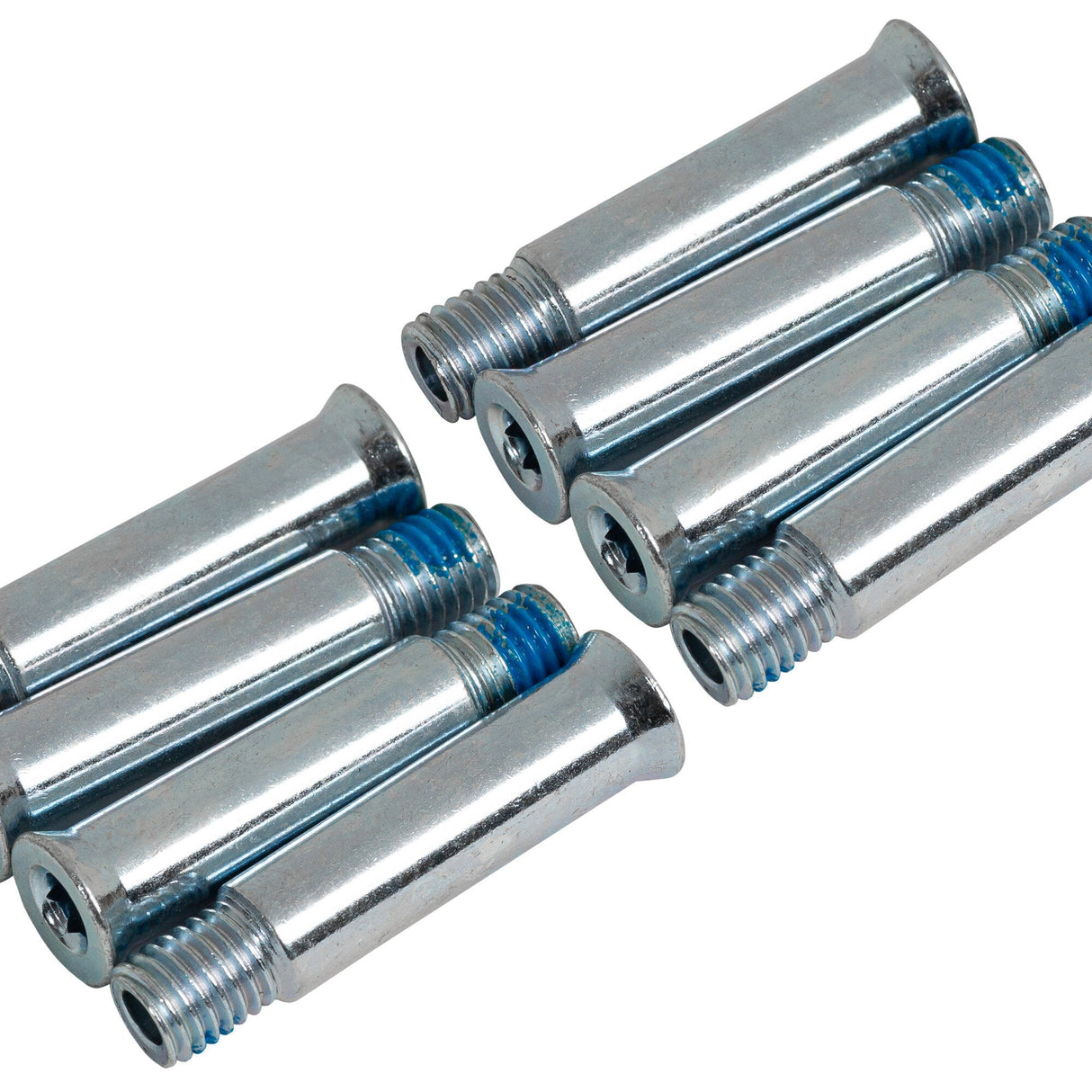 PS Steel Single Axle, Hex 36mm/8mm- 8pack