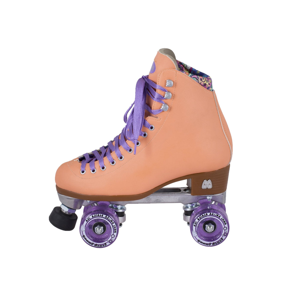 Moxi Beach Bunny Peach Roller Skates