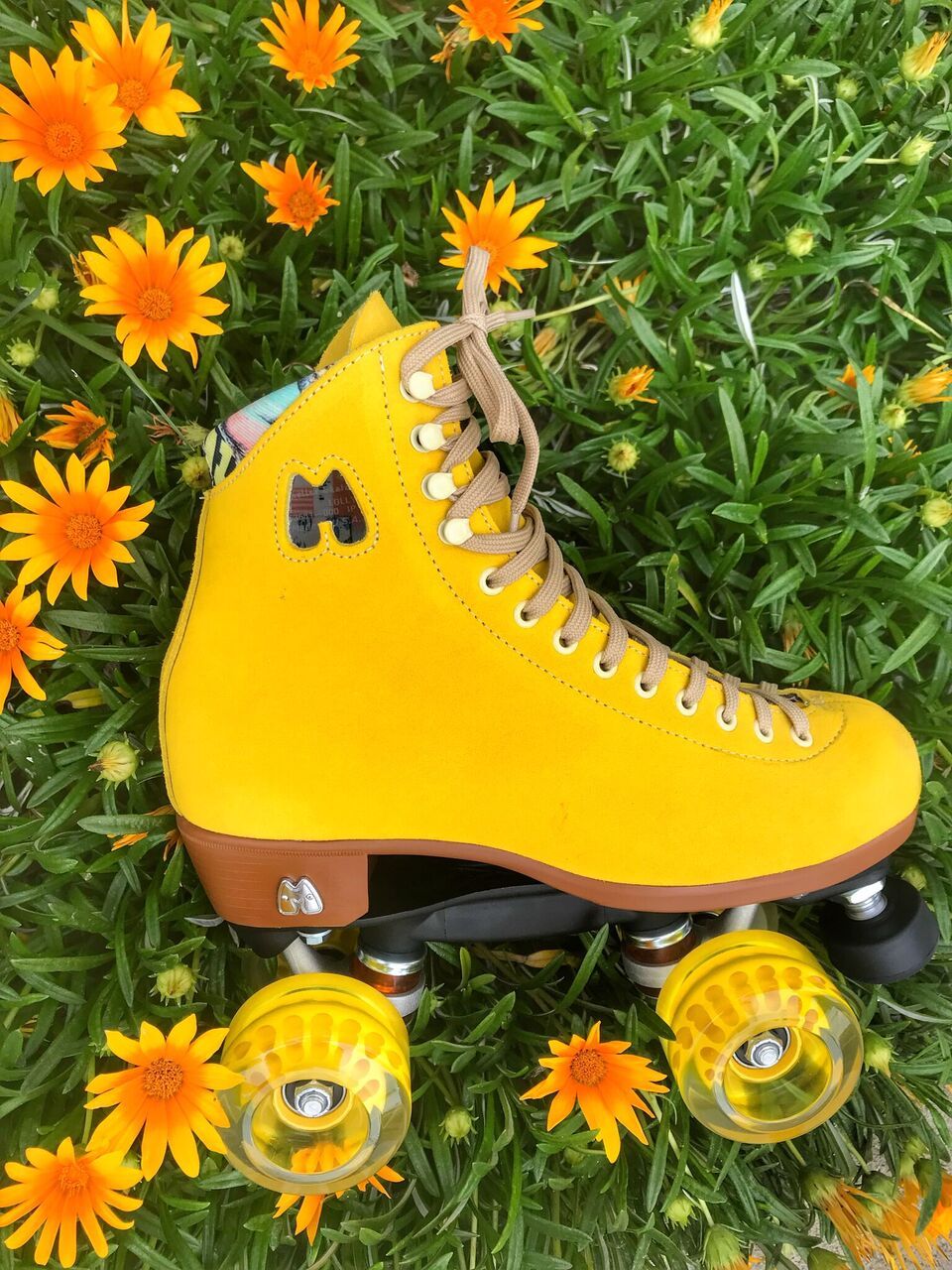 Moxi Lolly Roller Skates Pineapple Yellow