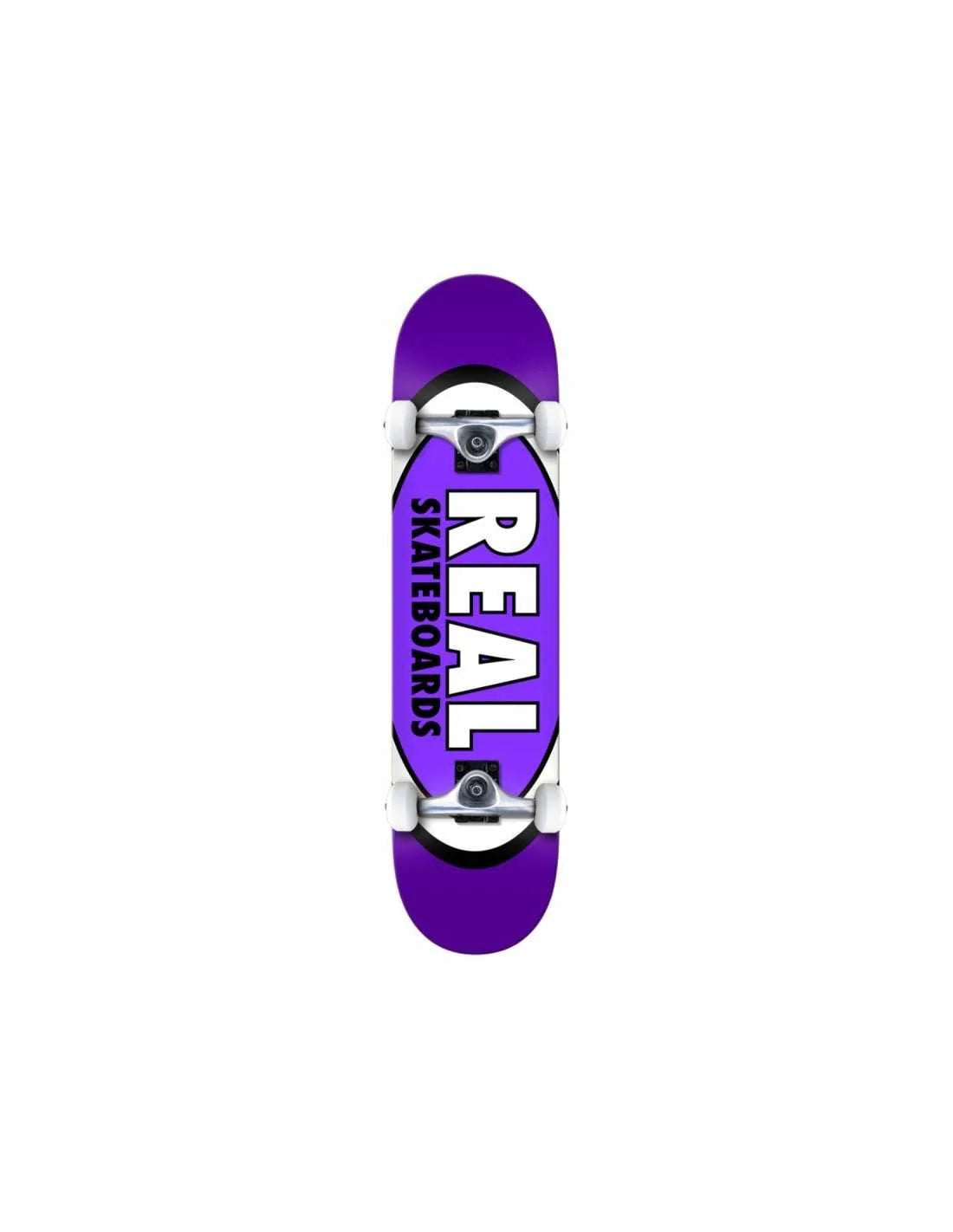 Real Classic Oval Complete Purple Skateboard 8.25 in