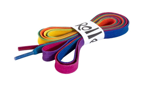 Rio Roller Laces Rainbow