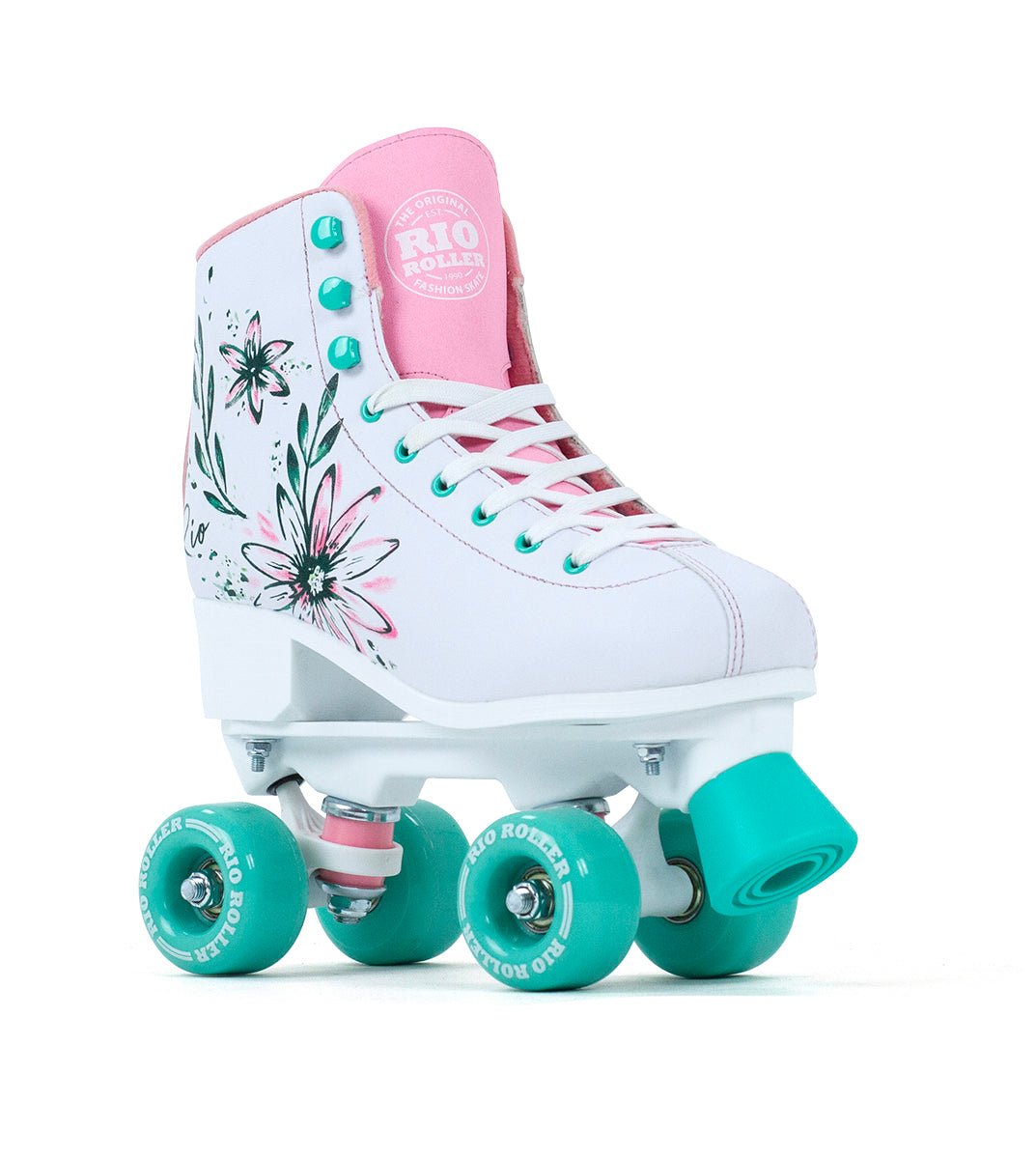Rio Roller Artist Floral Roller Skates