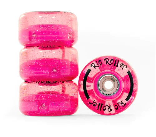 Rio Roller Light up Wheels 4pk
