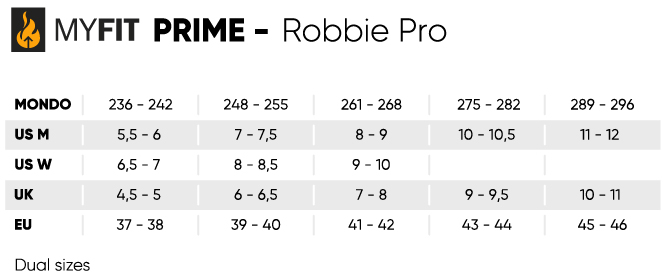 MyFit Prime Robbie Pitts Pro Liner