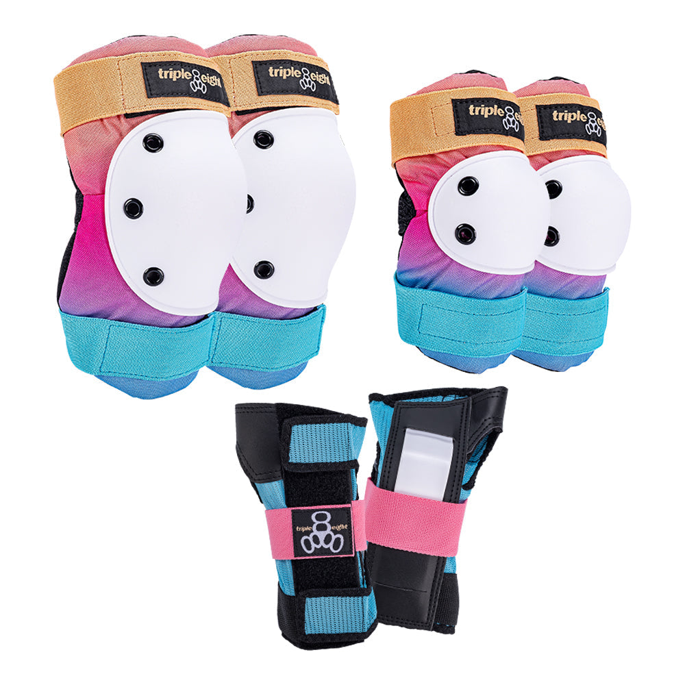 Triple 8 Tri Pack Saver series Junior Sunset Pad Set