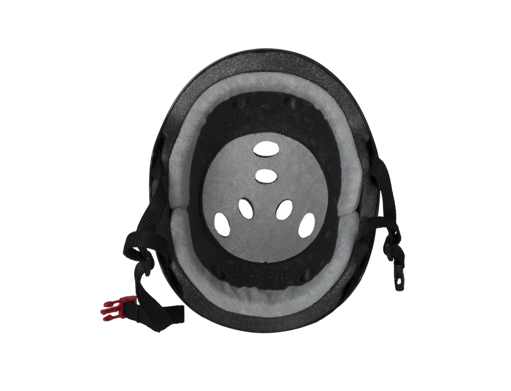 Triple 8 THE VISOR Certified Helmet SS White Glossy