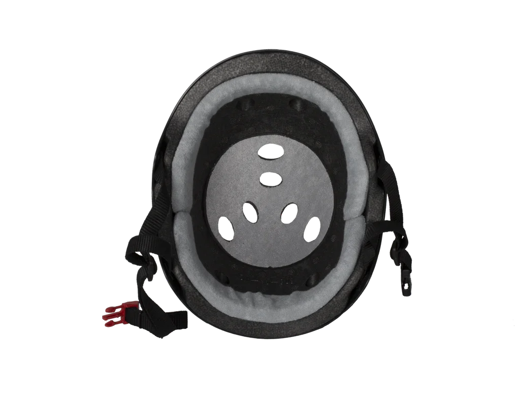 Triple 8 THE VISOR Certified Helmet SS Black Rubber