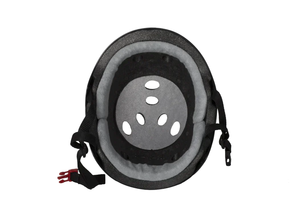 Triple 8 THE VISOR Certified Helmet SS Black Glitter