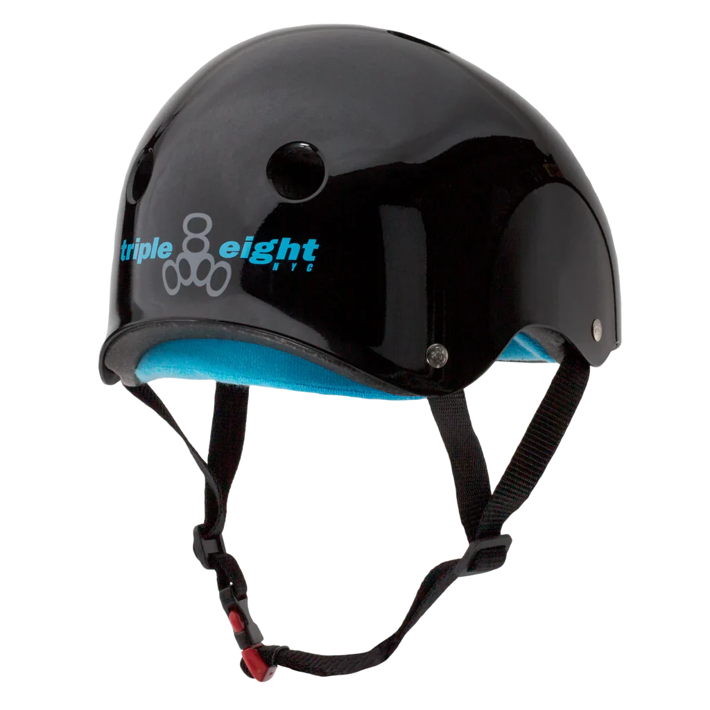 Triple 8 THE Certified Helmet SS Black Gloss